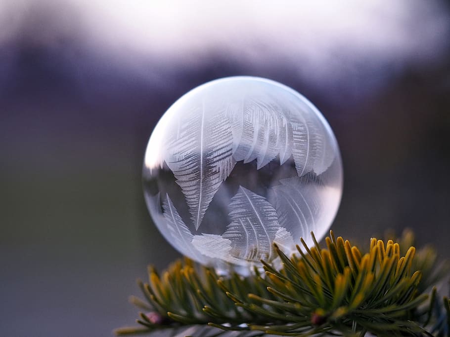 ball, circle, round, white, glass, sphere, close-up, no people HD wallpaper