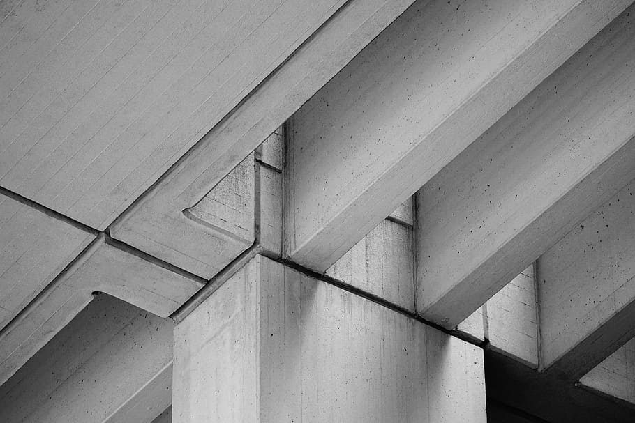 buildings, structure, architecture, design, cement, pillars HD wallpaper