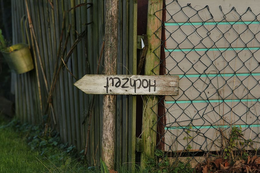 board, shield, wedding, fence, note, wood, information boards HD wallpaper
