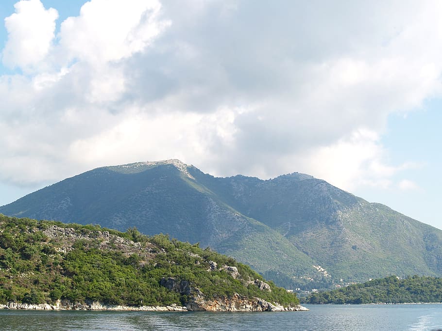 Coast, Rocks, Greece, sky, mountain, mountain range, outdoors HD wallpaper