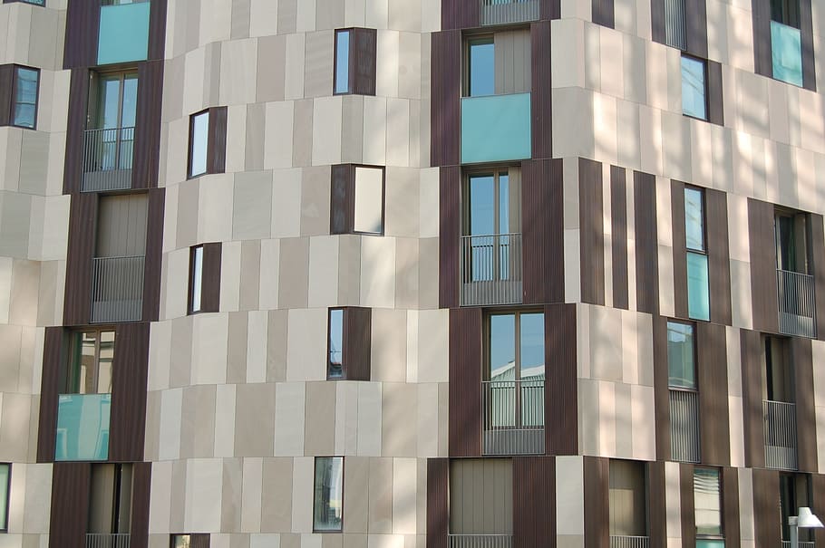 architecture, building, windows, built structure, building exterior HD wallpaper