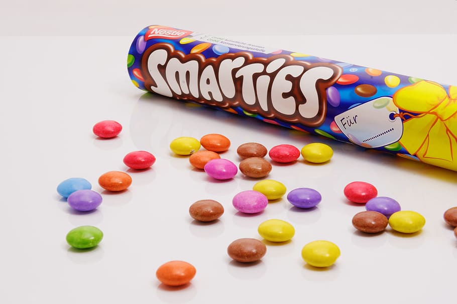 Sweet, Candy, Delicious, Nibble, Food, smarties, colorful, multi Colored HD wallpaper