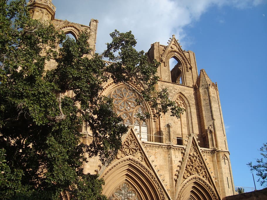 church, tree, castel, architecture, built structure, building exterior HD wallpaper