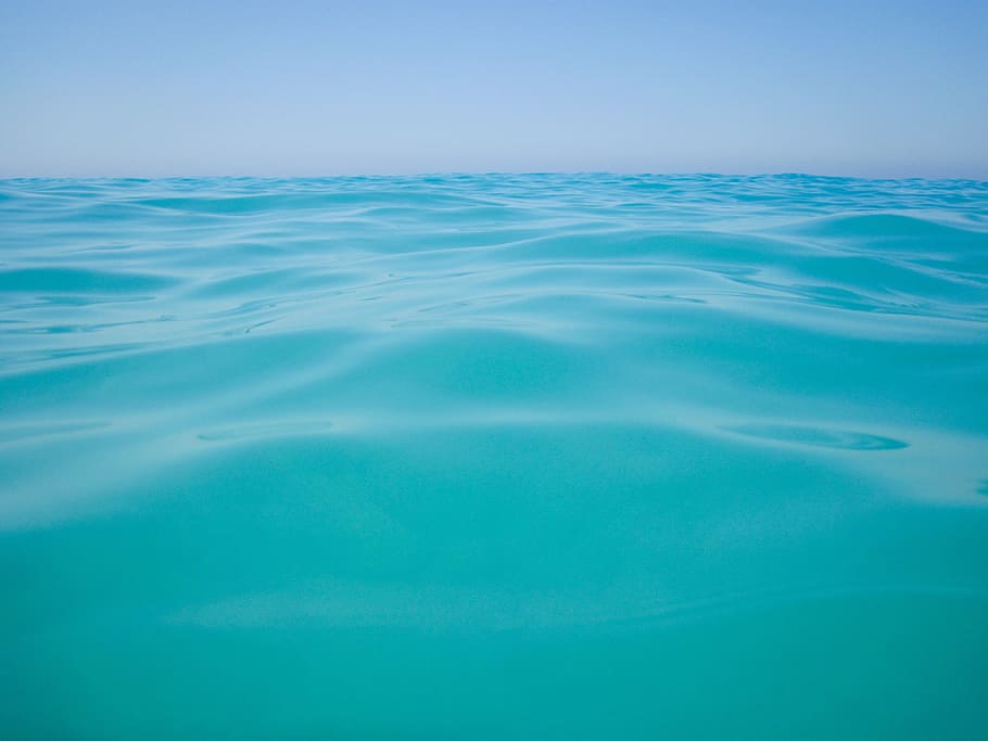 close up photography of ocean during daytime, abstract, aqua HD wallpaper