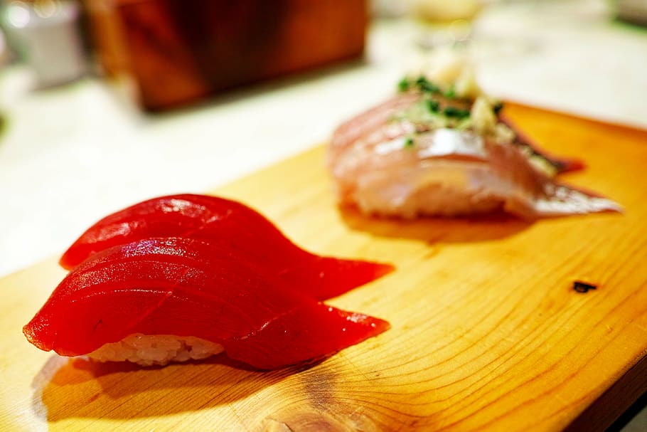 sashimi dish, food, sushi, restaurant, japanese food, japan food, HD wallpaper