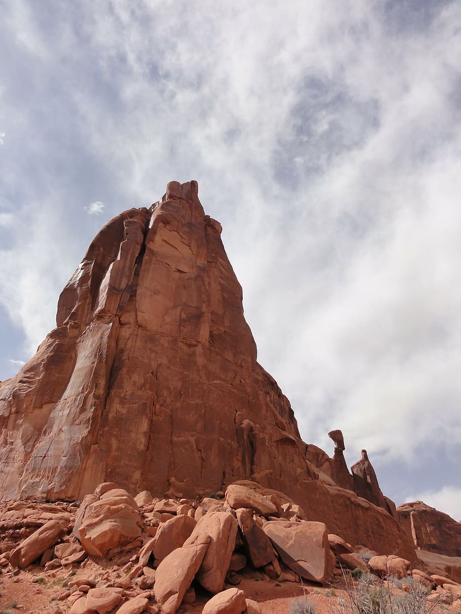 cliff, rock, mountain, desert, view, nature, outdoor, stone HD wallpaper