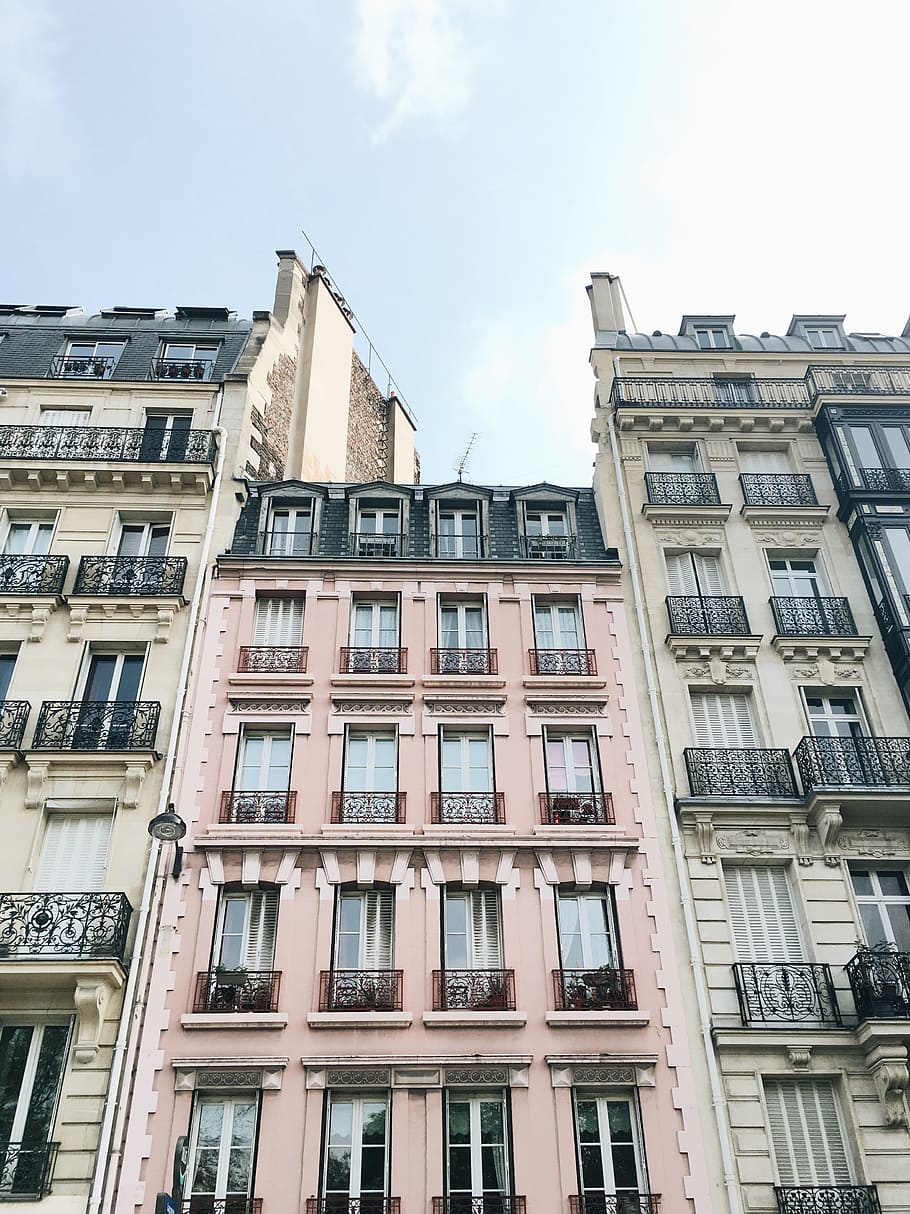 Apartment buildings, architecture and Cityscape, window, building Exterior HD wallpaper
