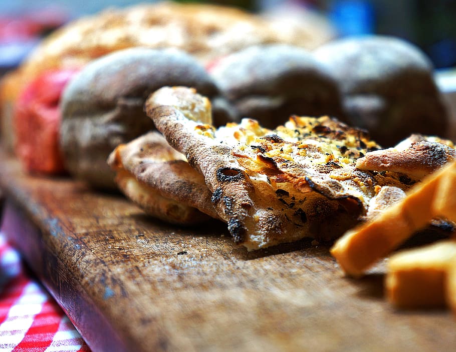 bread, breads, toast, gem, mass, flour, appetizer, food, close-up HD wallpaper