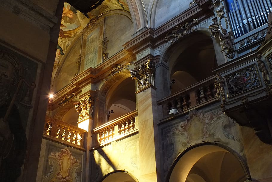 church, light, mood, architecture, built structure, low angle view HD wallpaper
