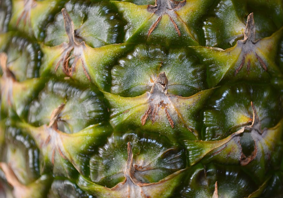 pineapple, skin, fruit, tropical, food, healthy, fresh, ripe HD wallpaper