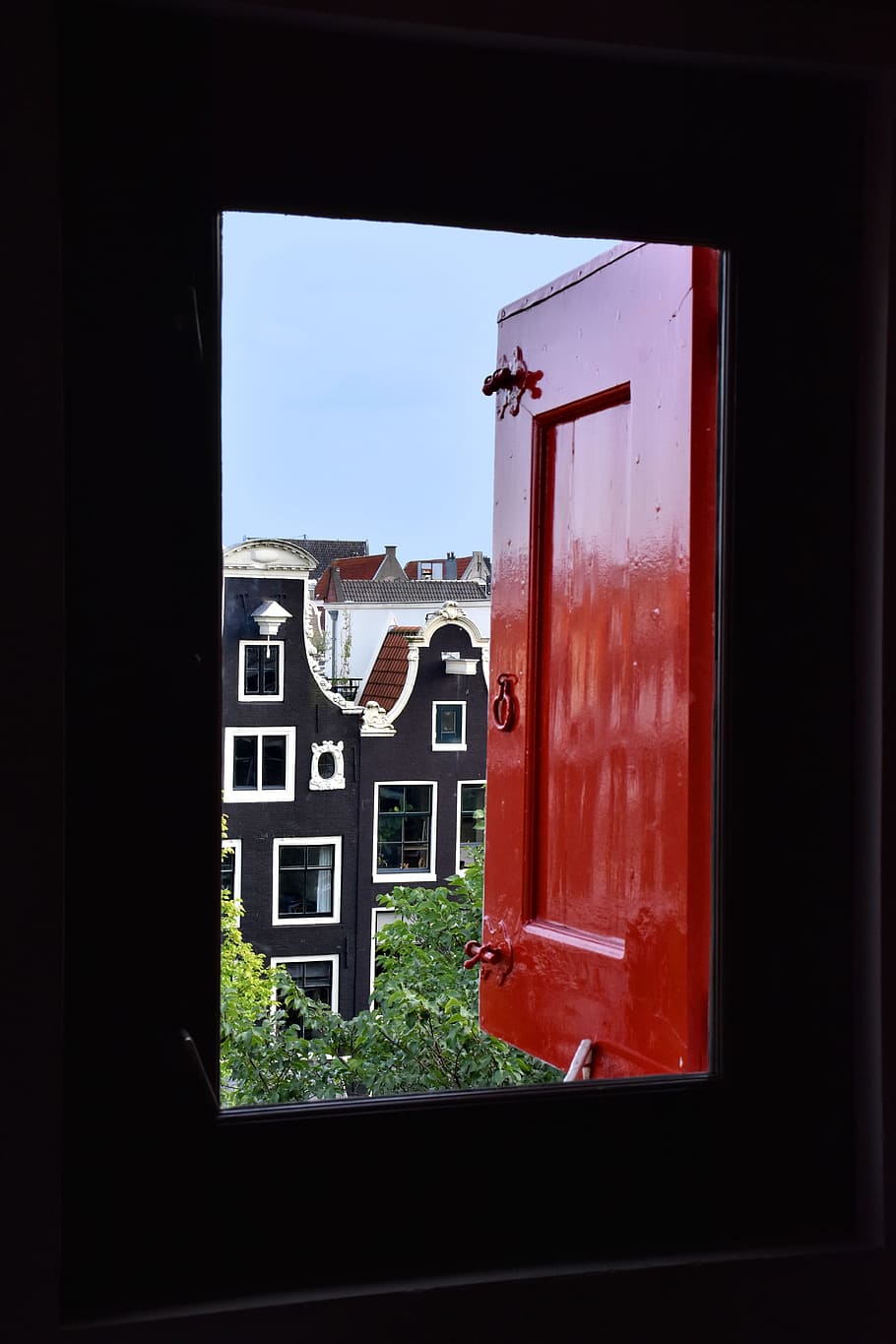 Amsterdam, Window, Shutter, Netherlands, holland, travel, city HD wallpaper