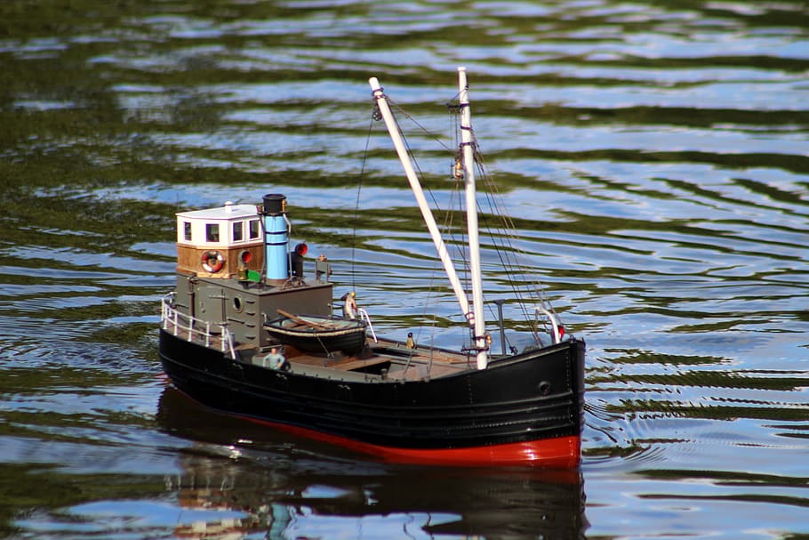 boat, model, sailing, lake, water, nautical vessel, transportation HD wallpaper