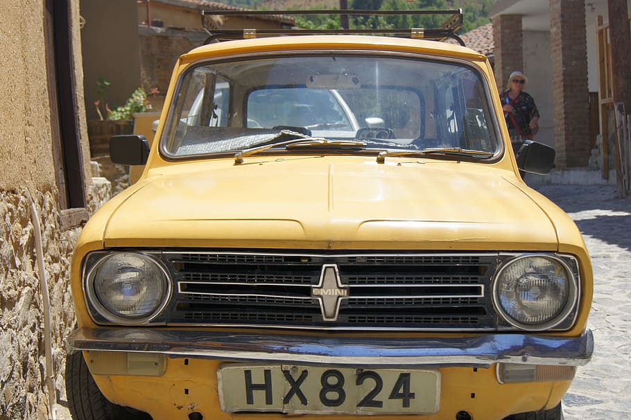 mini cooper, cyprus, left hand drive, mode of transportation HD wallpaper