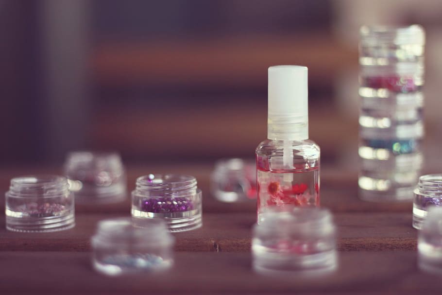 assorted printed glass containers, laboratory, healthcare And Medicine HD wallpaper