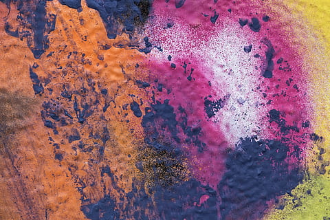 Paint, Texture, Graffiti, Grunge, backdrop, wall, rough, decorative HD wallpaper