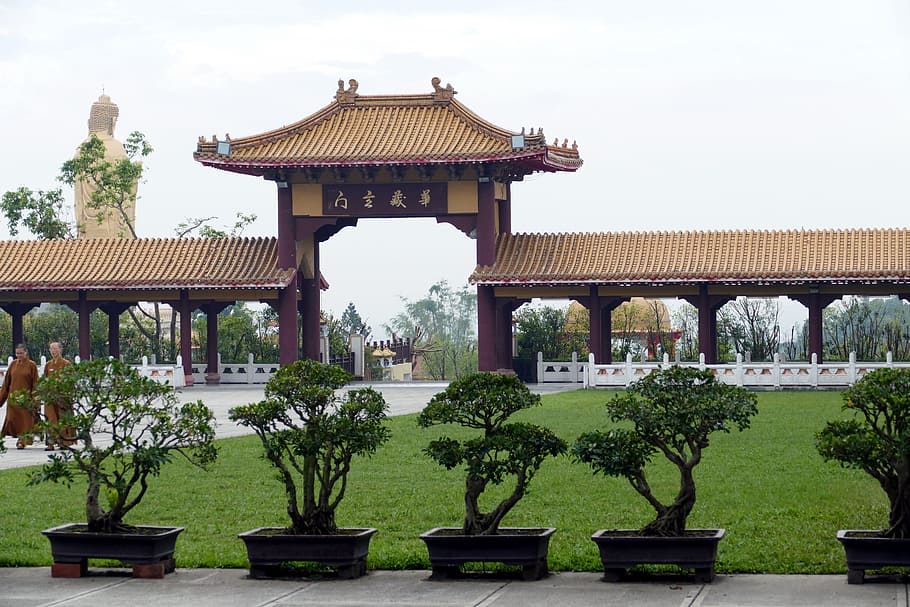 Temple, Buddhism, Complex, temple complex, buddhist, religion HD wallpaper