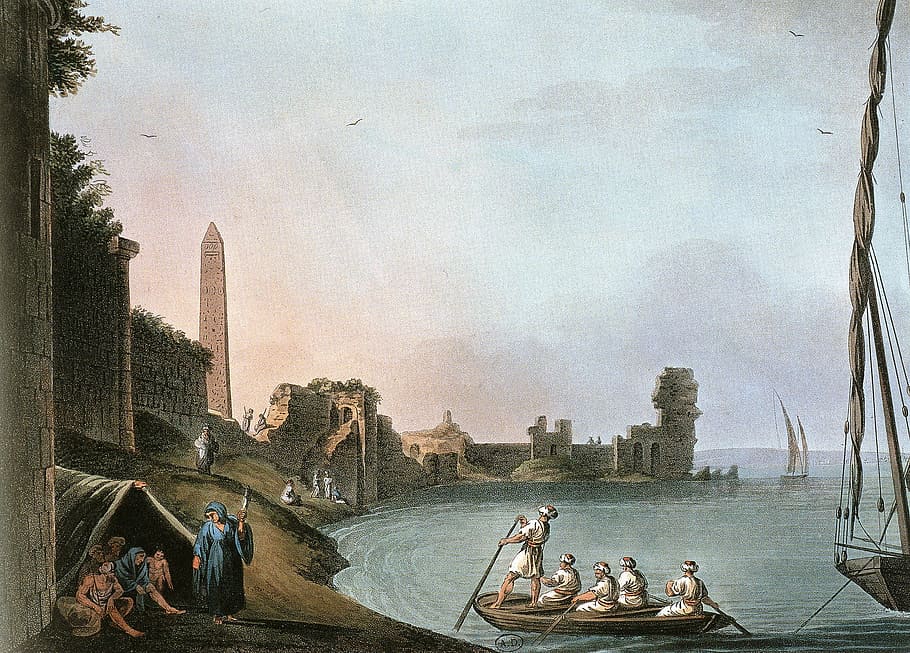 Scanné de Coureurs des mers, Poivre d'Arvor in Alexandria, Egypt