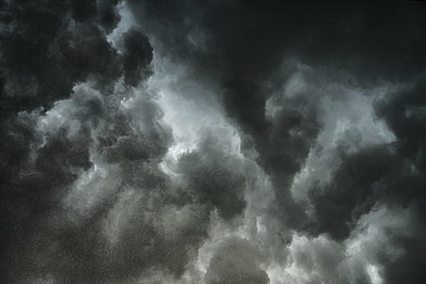 Hd Wallpaper Gray Clouds Storm Clouds Sky Thunderstorm Dark Clouds Weather Wallpaper Flare