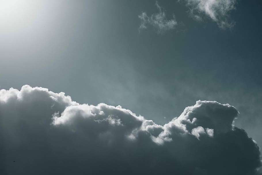gray clouds, Texture, Wind, Storm, sky, weather, photo, fog HD wallpaper