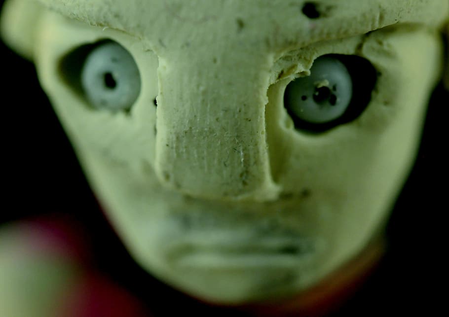 plasticine, face, clutter, clay, sculpt, craft, eye, close-up HD wallpaper