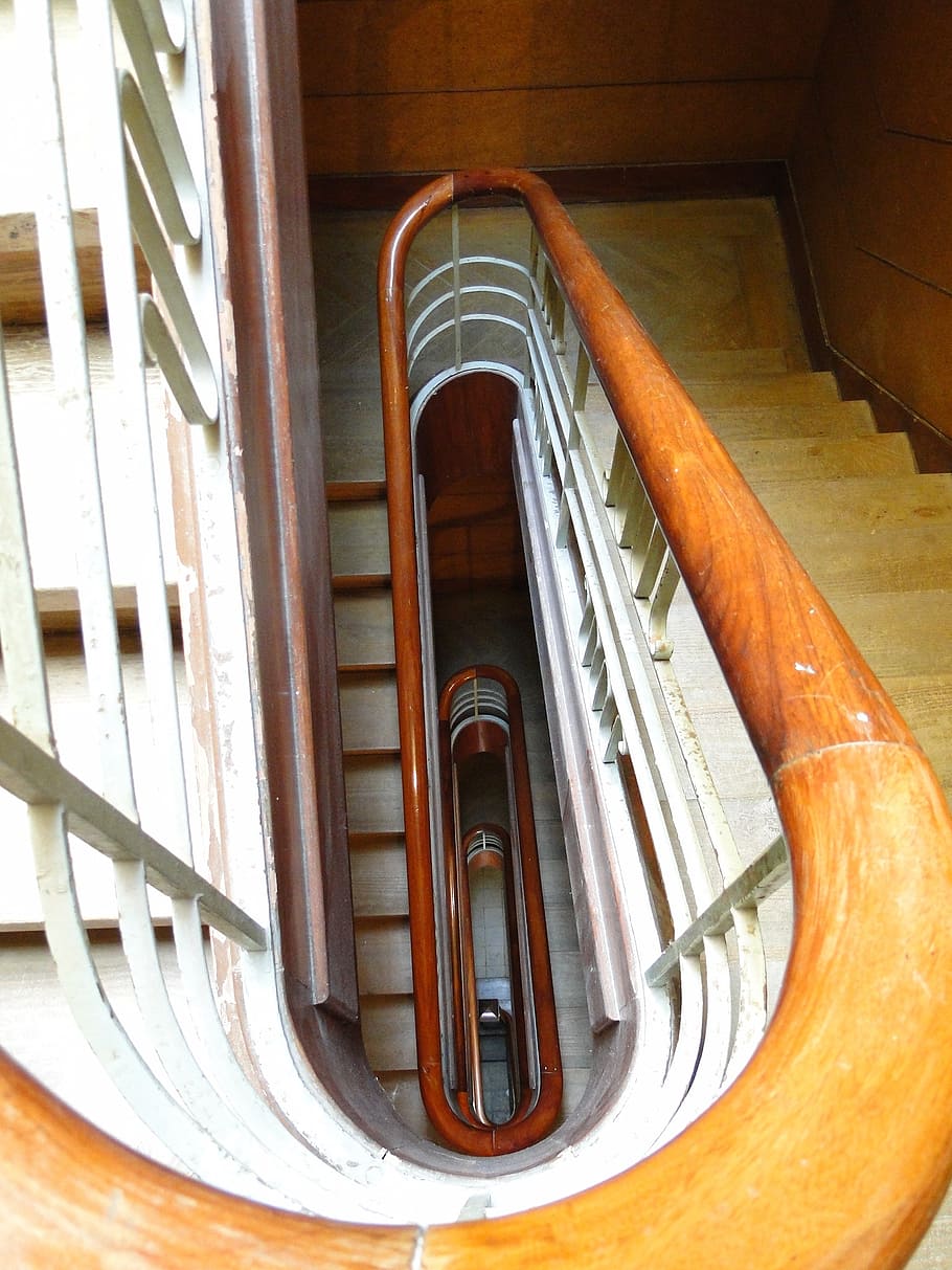 handrail, ladder, access, indoors, architecture, built structure HD wallpaper