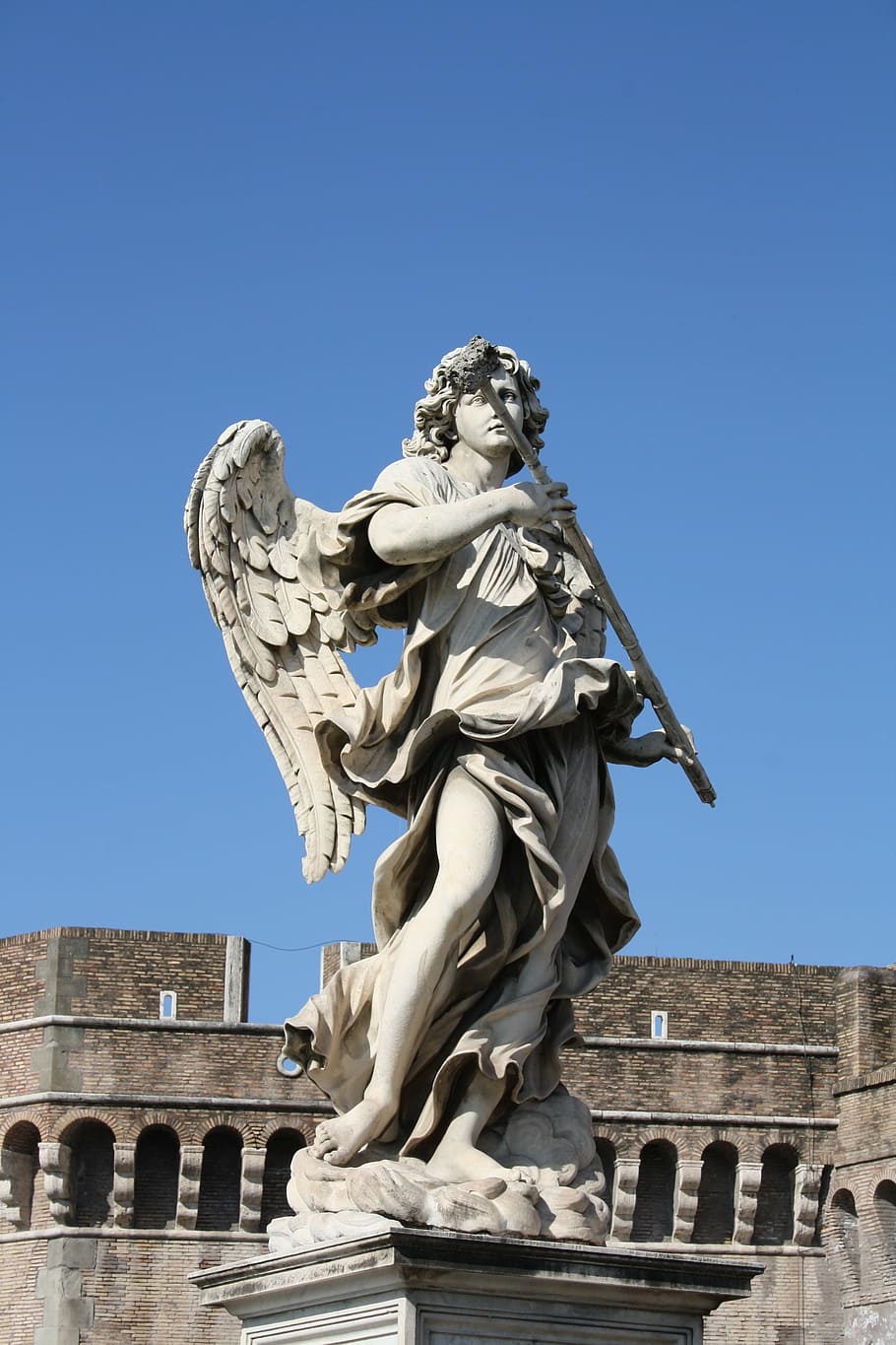 rome, statue, italy, sculpture, architecture, europe, famous Place HD wallpaper