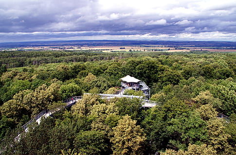 Hd Wallpaper Rhon Tower Noah Sails Observation Tower Elbow