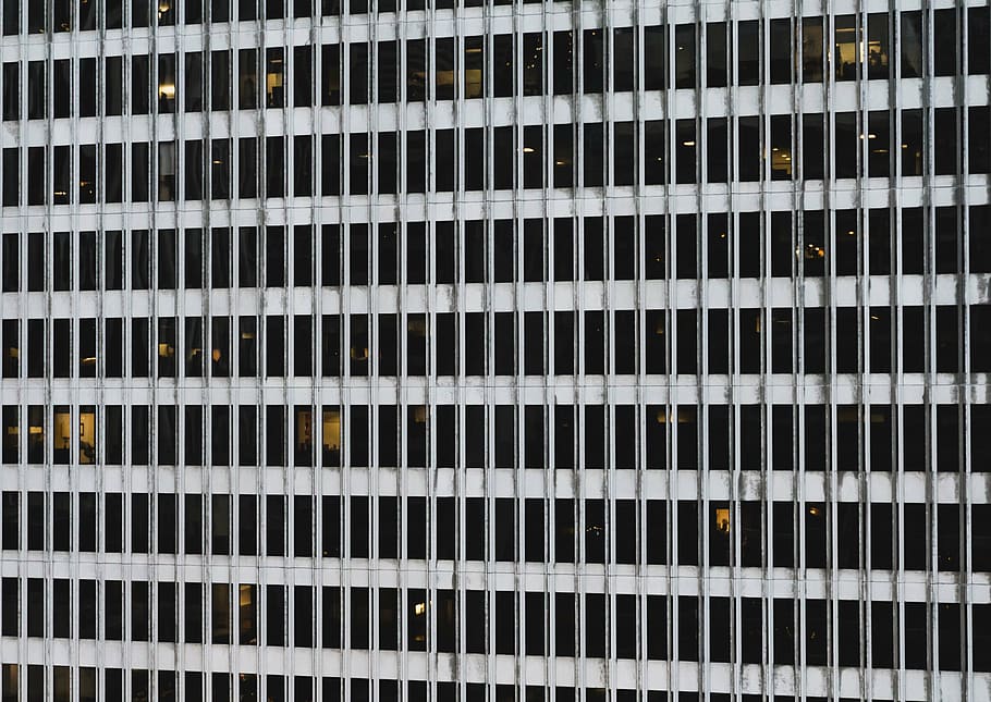 white concrete building, architecture, infrastructure, facade HD wallpaper