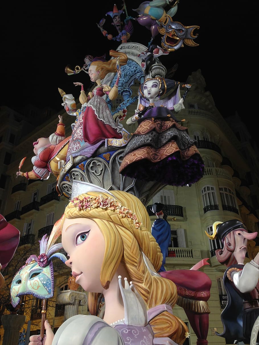 failures, party, ninot, cultures, statue, representation, human representation HD wallpaper