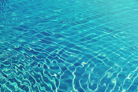 time lapse photography of blue body of water, blue seawater photography HD wallpaper