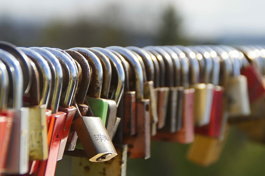 Love Locks, Love, Romance, Symbol, castle, castles, padlock HD wallpaper