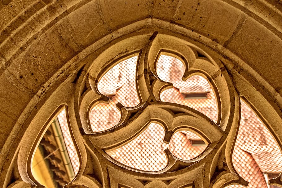 monastery, monastery window, architecture, middle ages, bavaria HD wallpaper