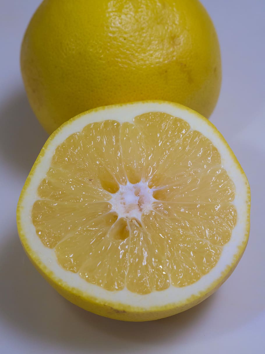 Fruit, Cross Section, Group, group fruit, yellow, citrus fruit HD wallpaper