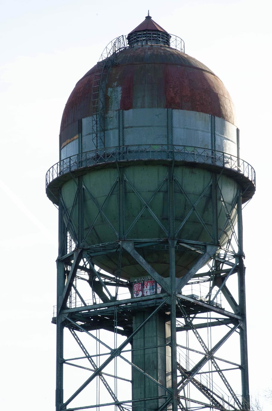 sky, technology, tower, industry, built structure, water tower - storage tank HD wallpaper