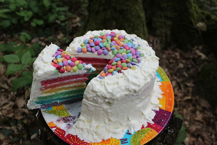 cakes, rainbow, rainbow cake, recipe, kitchen, dessert, eat HD wallpaper