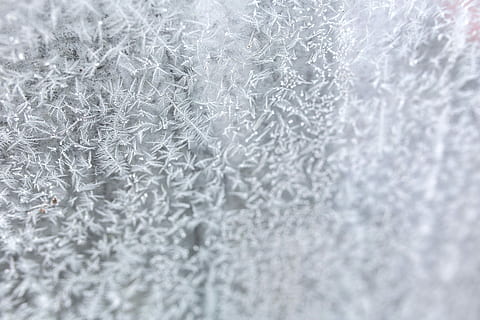 Frosty background, winter, cold, ice, backgrounds, close-up, pattern HD wallpaper