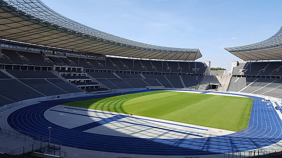 olympic stadium, berlin, sport, architecture, built structure HD wallpaper