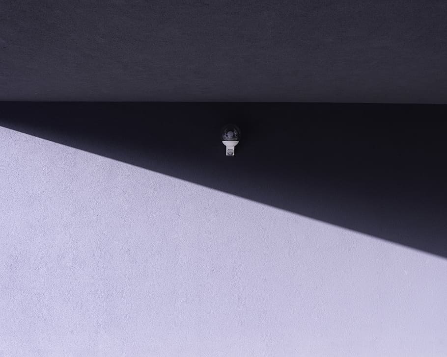 untitled, camera, wall, contrast, black, white, diagonal, gray HD wallpaper