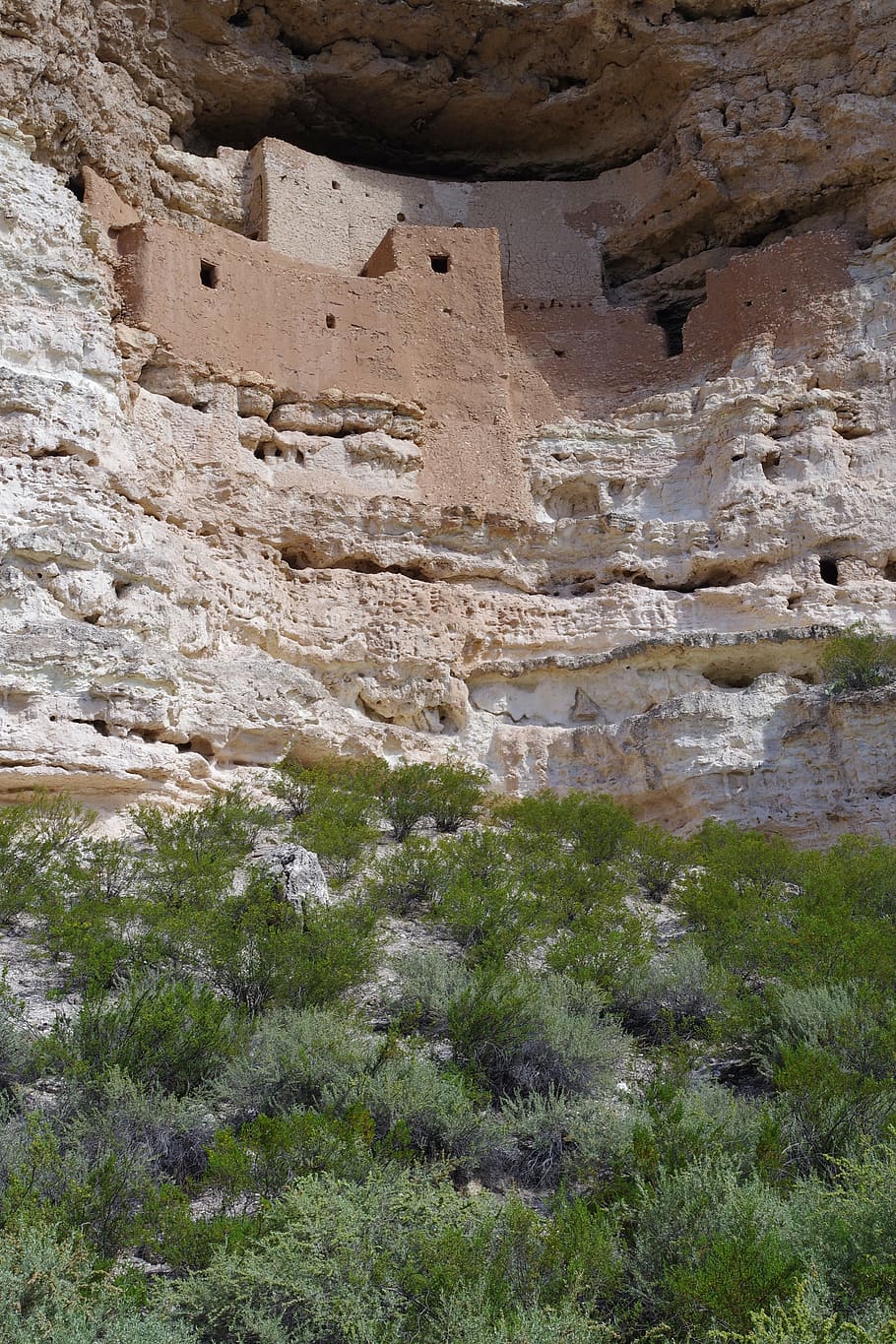 montezuma castle, native american, cliff, dwelling, architecture, HD wallpaper