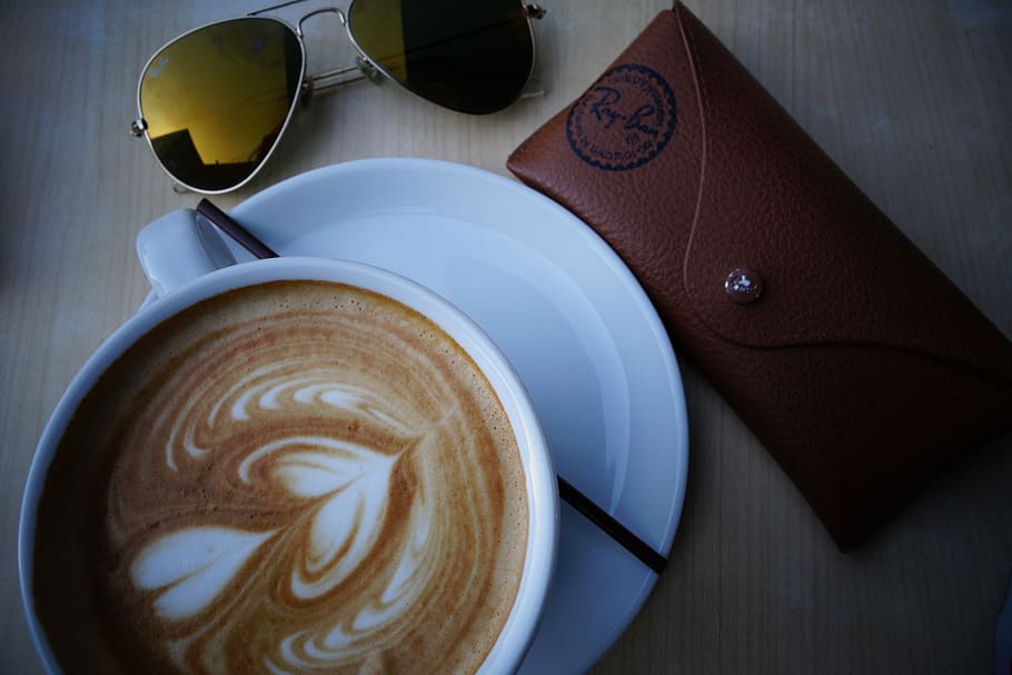 coffee, drink, cup, espresso, coffee - drink, food and drink HD wallpaper