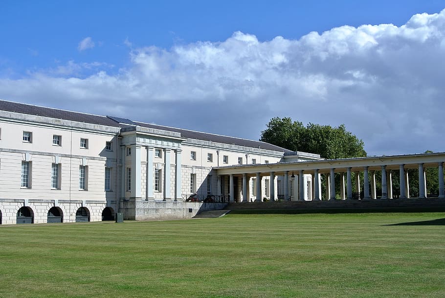 greenwich, maritime, naval, college, heritage, grounds, architecture, HD wallpaper