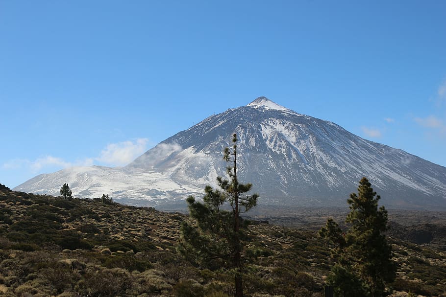 teide, volcano, canary islands, tenerife, nature, teide national park