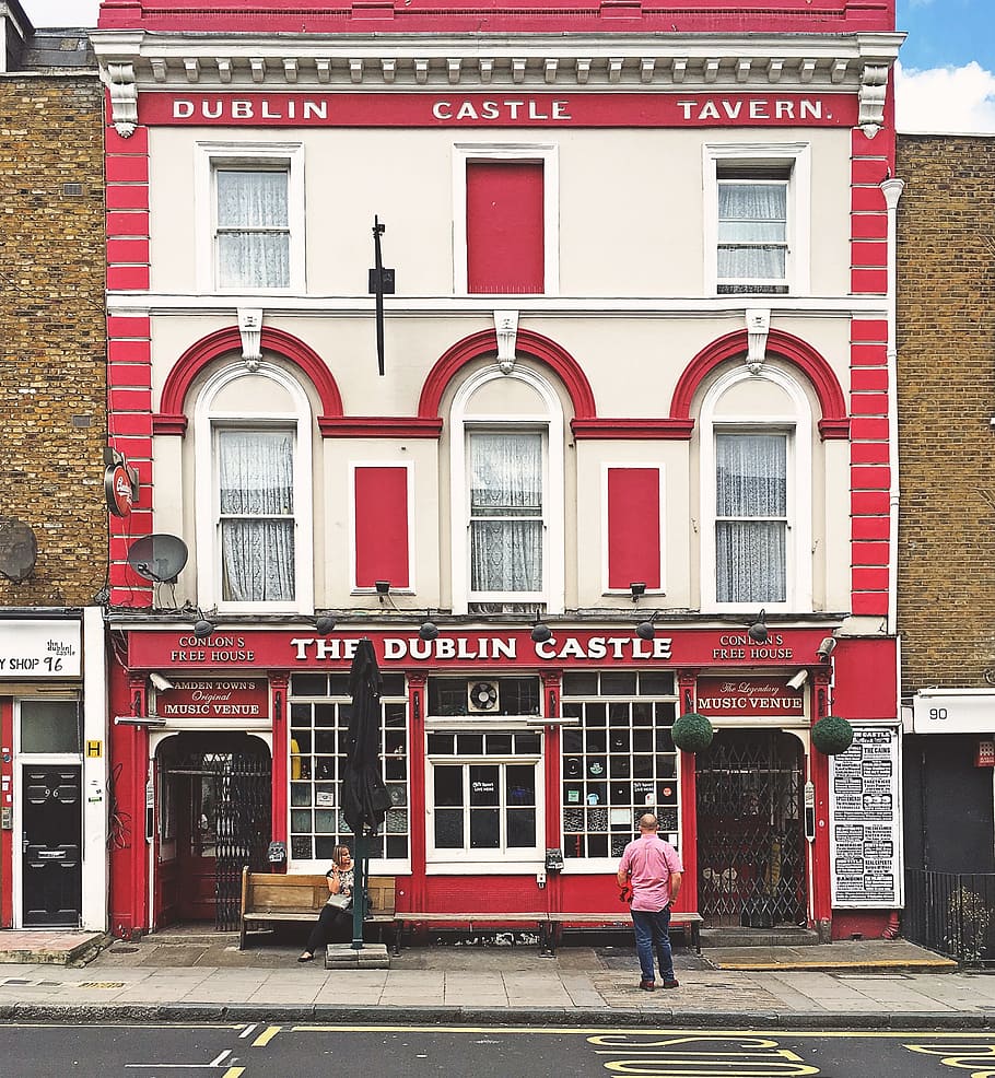 The Dublin Castle, Pub, Old, Camden, London, famous, drink, bar