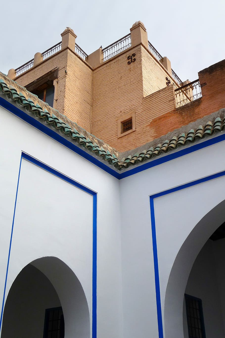Bahia, Palais, Palace, Marrakech, courtyard, arabic, marrakesh, HD wallpaper
