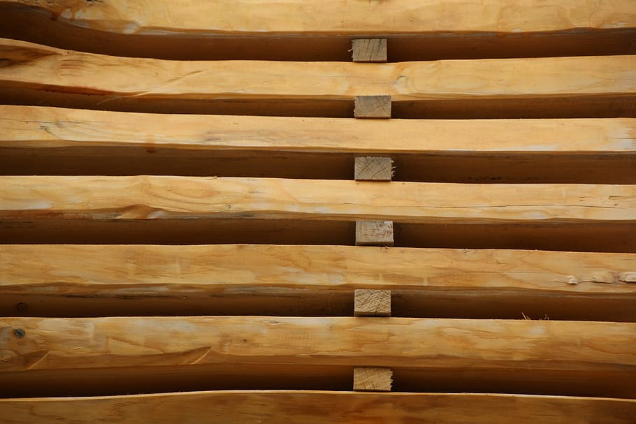 wood, stack, boards, holzstapel, stacked, sawn, wood stack HD wallpaper