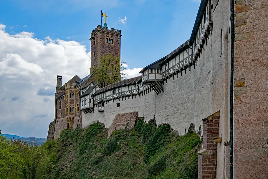 wartburg castle, eisenach, thuringia germany, martin, luther