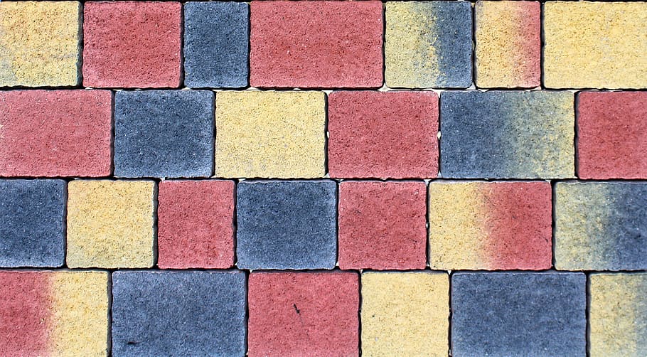 untitled, model, mosaic, wallpaper, texture, cube, pavement HD wallpaper