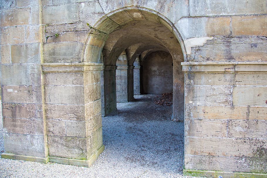 Catacomb, Wall, Fixing, Middle Ages, stone wall, masonry, crypt HD wallpaper