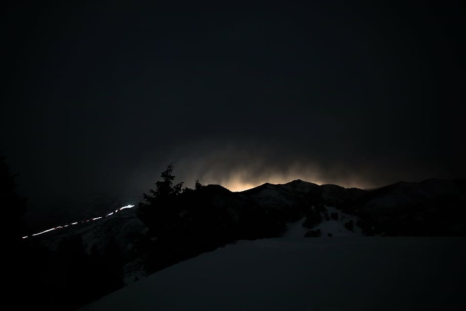 untitled, mountain, highland, cloud, sky, summit, ridge, landscape HD wallpaper