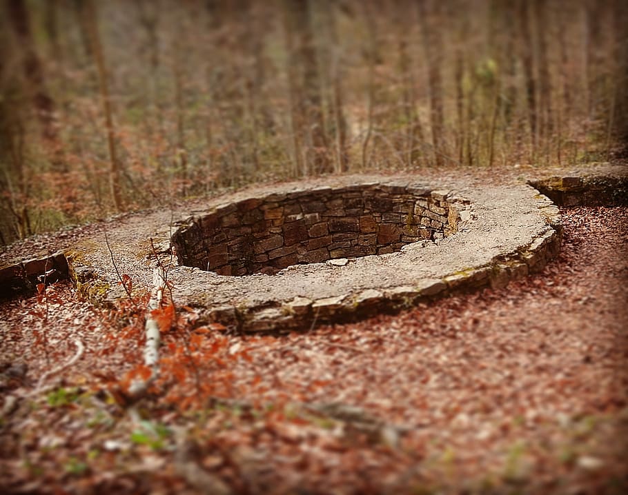 Ruin, Old, Brick Wall, Wall, Tower, Forest, old brick wall HD wallpaper